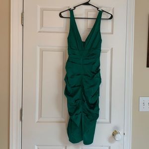 Green Cocktail Dress